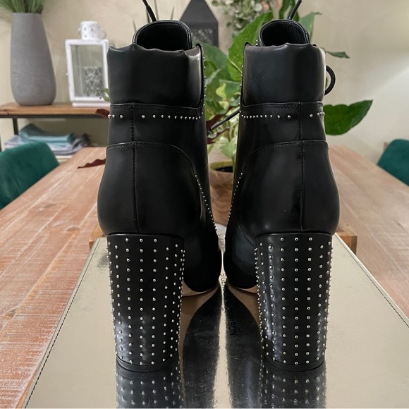 Sigerson Morrison studded block heel Boots size 8.5 - Picture 7 of 14